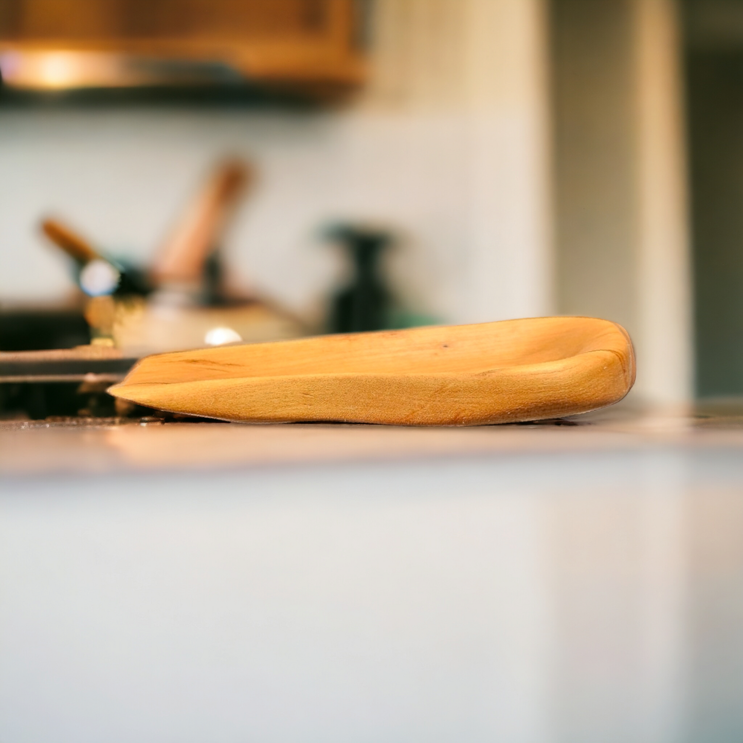 Handcarved Oak Dish