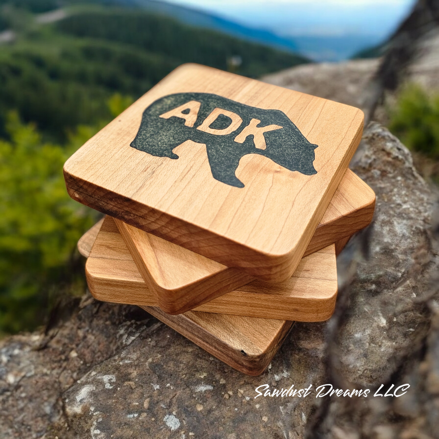 Adirondack Coaster Set