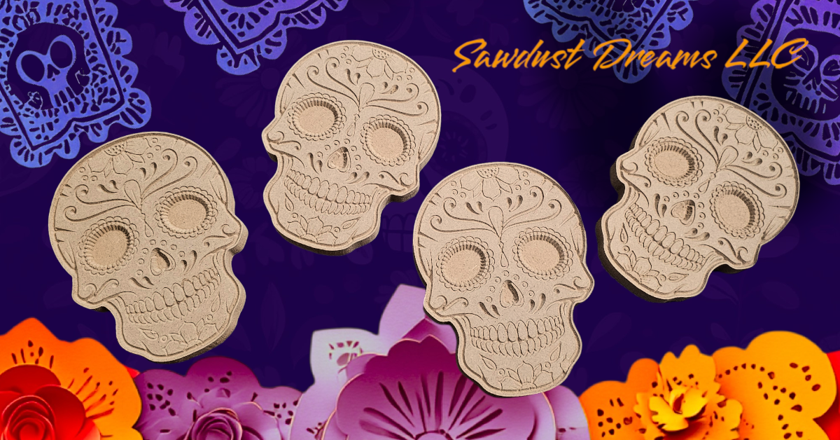 DIY Paint Your Own Day of the Dead Skull Kit