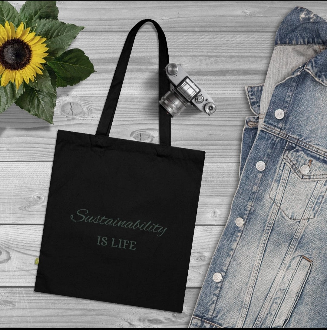 Organic Canvas Tote Bag