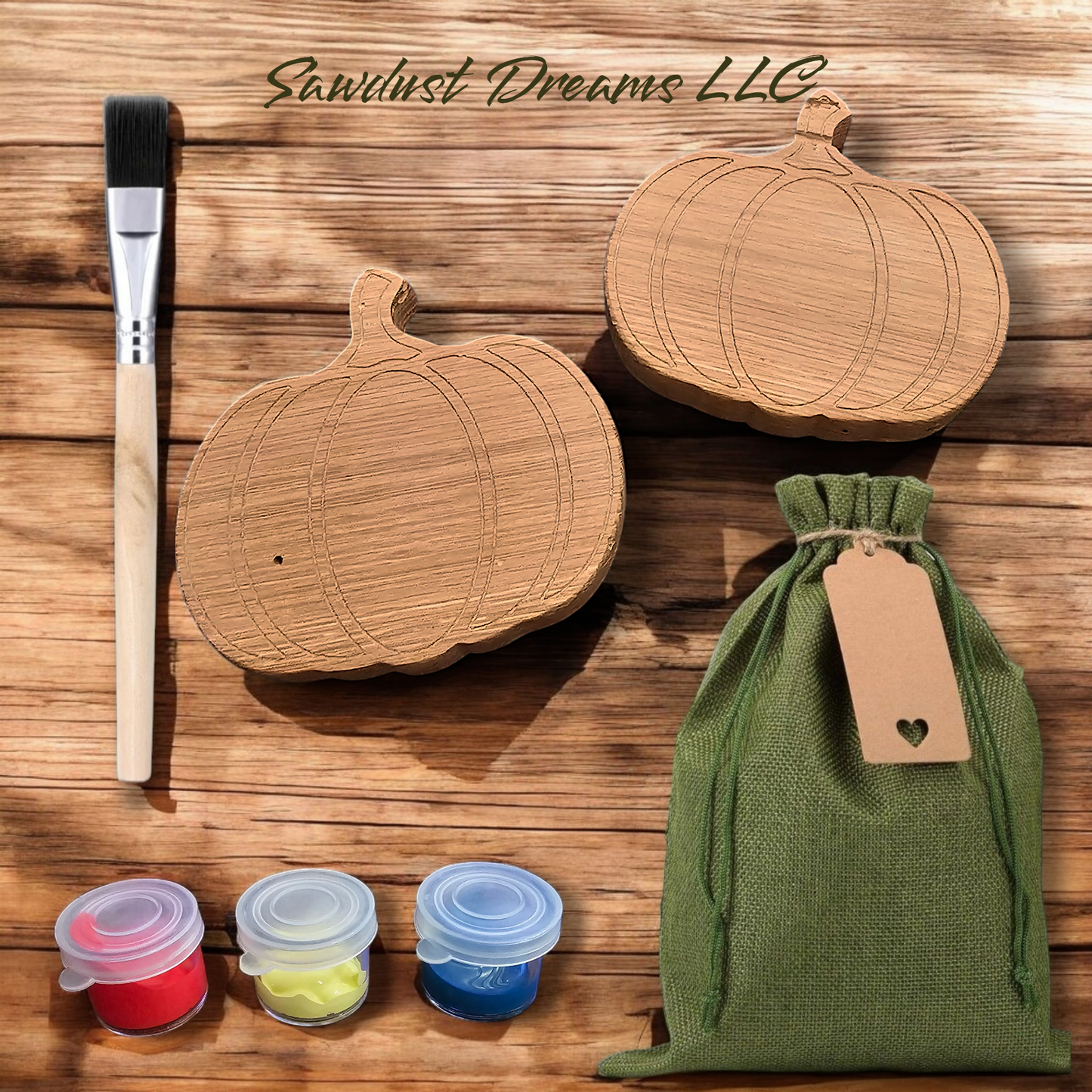 Oak Pumpkin Painting Kit